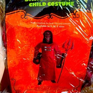 Kids Halloween Devil Costume size 6-8